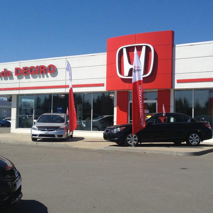 Honda Degiro | 496 Avenue St David, Montmagny, QC G5V 4P9, Canada | Phone: (800) 598-5644