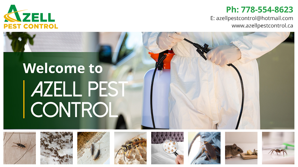 Azell Pest Control | 12566 99a Ave, Surrey, BC V3V 2R5, Canada | Phone: (778) 554-8623