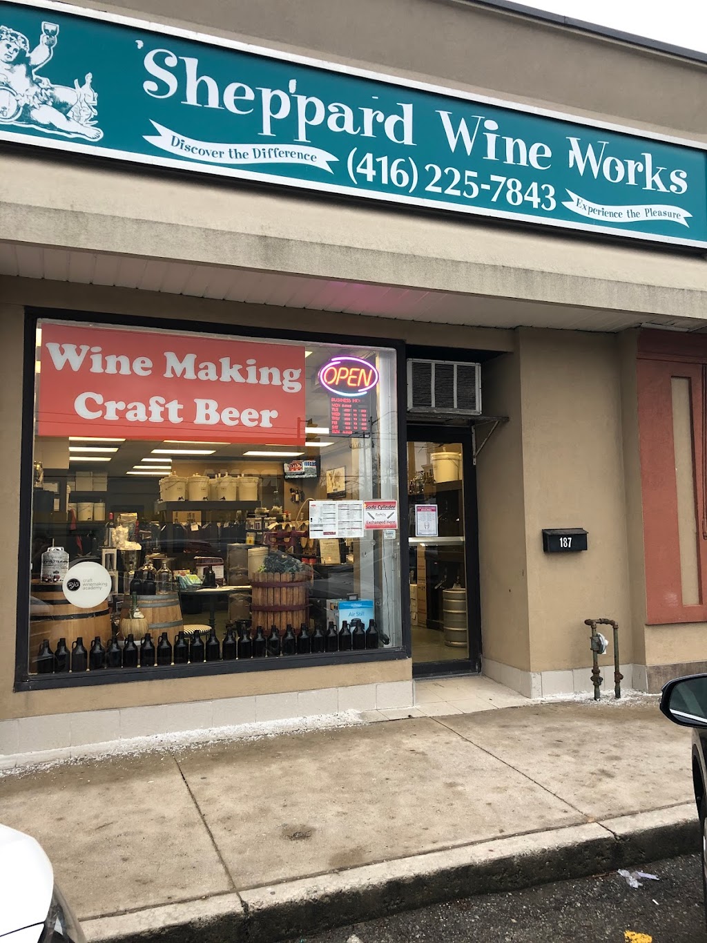 Sheppard Wine Works | 187 Sheppard Ave E, North York, ON M2N 3A8, Canada | Phone: (416) 225-7843