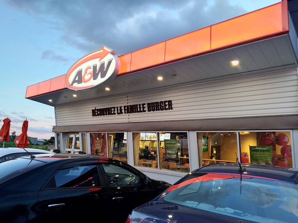 A&W Canada | 7525 Boulevard Jean-XXIII, Trois-Rivières, QC G9A 5C9, Canada | Phone: (819) 841-4040