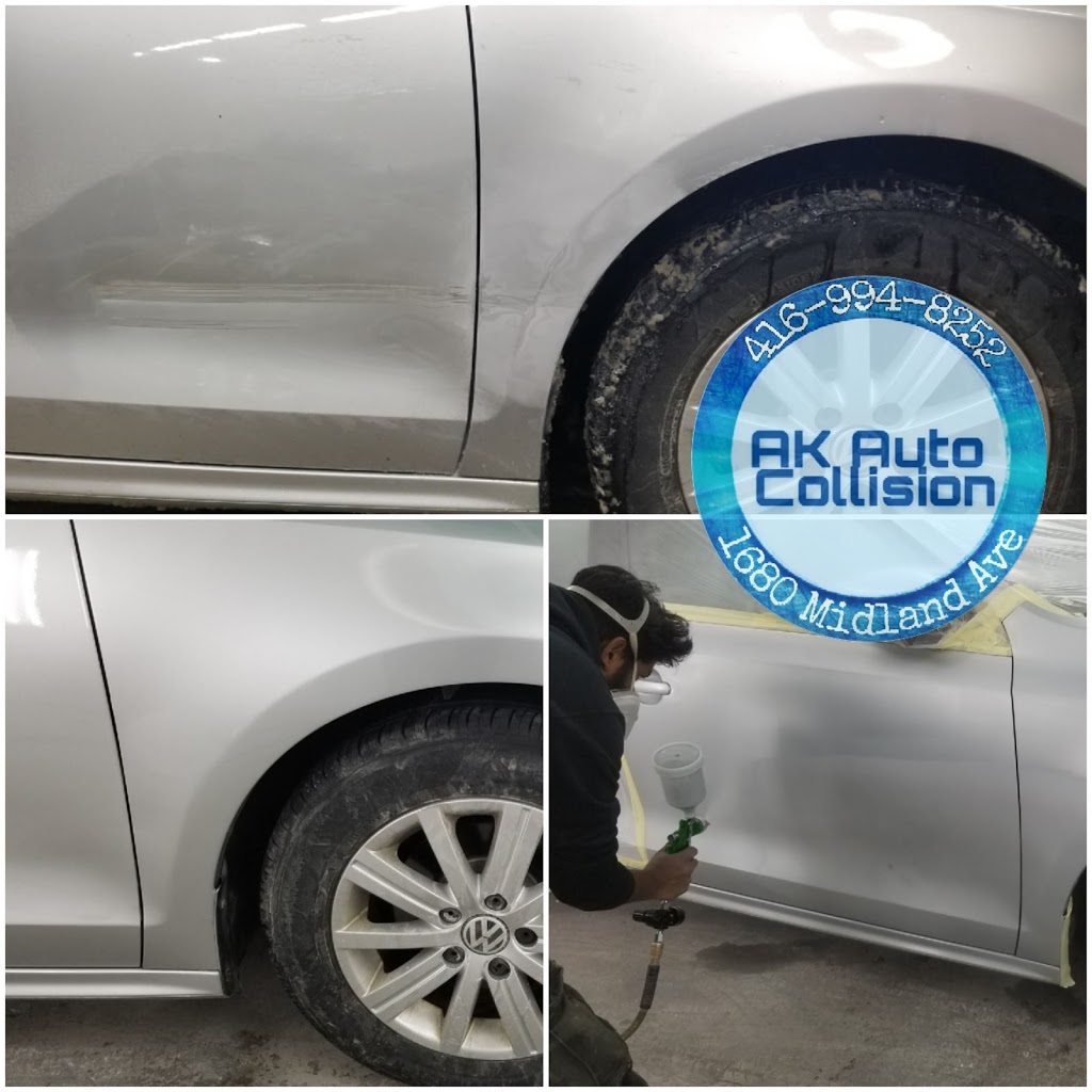 AK Auto Collision | 124 Manville Rd #2, Scarborough, ON M1L 4J5, Canada | Phone: (416) 994-8252