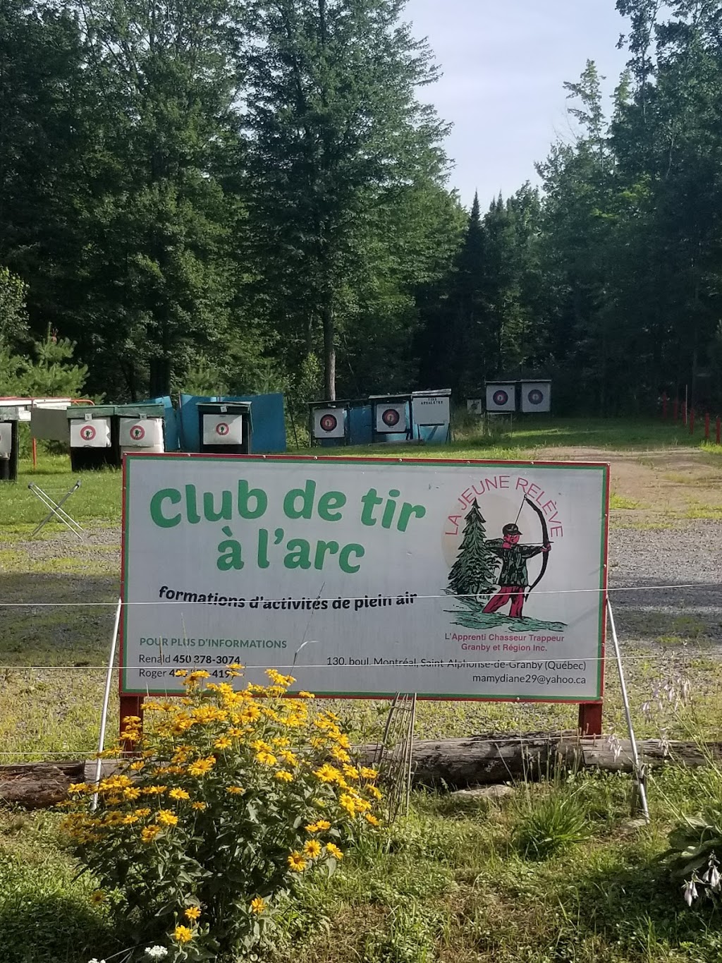 Shooting Club À Larc The Jeunes Releves | Saint-Alphonse, QC J2J 0H7, Canada | Phone: (450) 378-3074