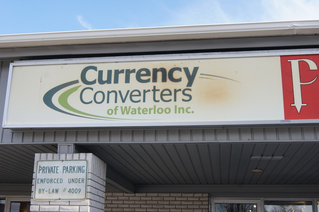 Currency Converters of Waterloo Inc. | 355 Erb St W, Waterloo, ON N2L 1W4, Canada | Phone: (519) 884-0043