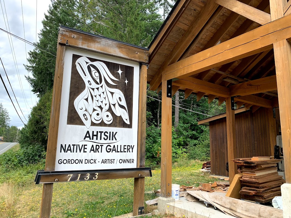 Ahtsik Native Art Gallery & Gordon Dick Studio | 7133A Pacific Rim Hwy, Port Alberni, BC V9Y 8Y4, Canada | Phone: (250) 723-3425