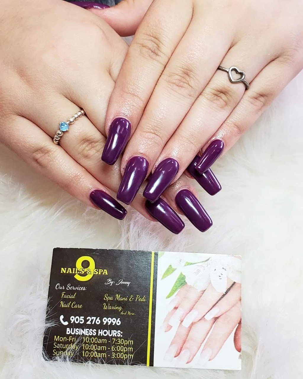 9 Nails & Spa | 801 Dundas St E D5, Mississauga, ON L4Y 4G9, Canada | Phone: (905) 276-9996