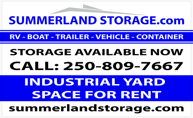 Summerland Storage | 9303 Bland St, Summerland, BC V0H 1Z2, Canada | Phone: (250) 809-7667