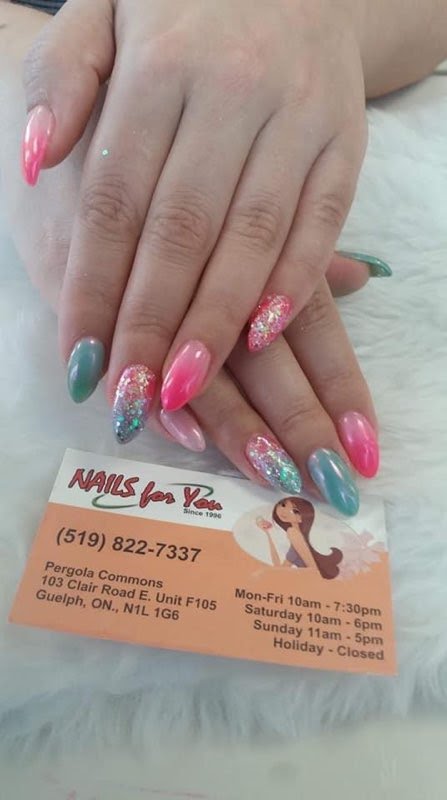 Nails For You | 103 Clair Rd E Unit H106, Guelph, ON N1L 0J7, Canada | Phone: (519) 822-7337