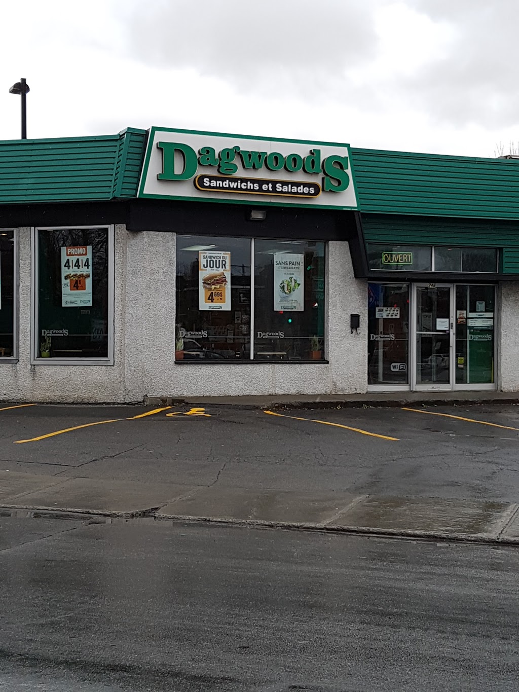 Dagwoods La Sandwicherie | 246 Boulevard Graham, Mont-Royal, QC H3P 2C5, Canada | Phone: (514) 341-5837