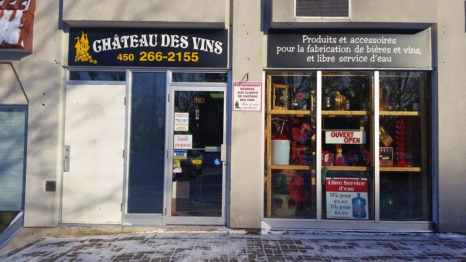 Château Des Vins | 350 Rue Principale, Cowansville, QC J2K 1J5, Canada | Phone: (450) 266-2155