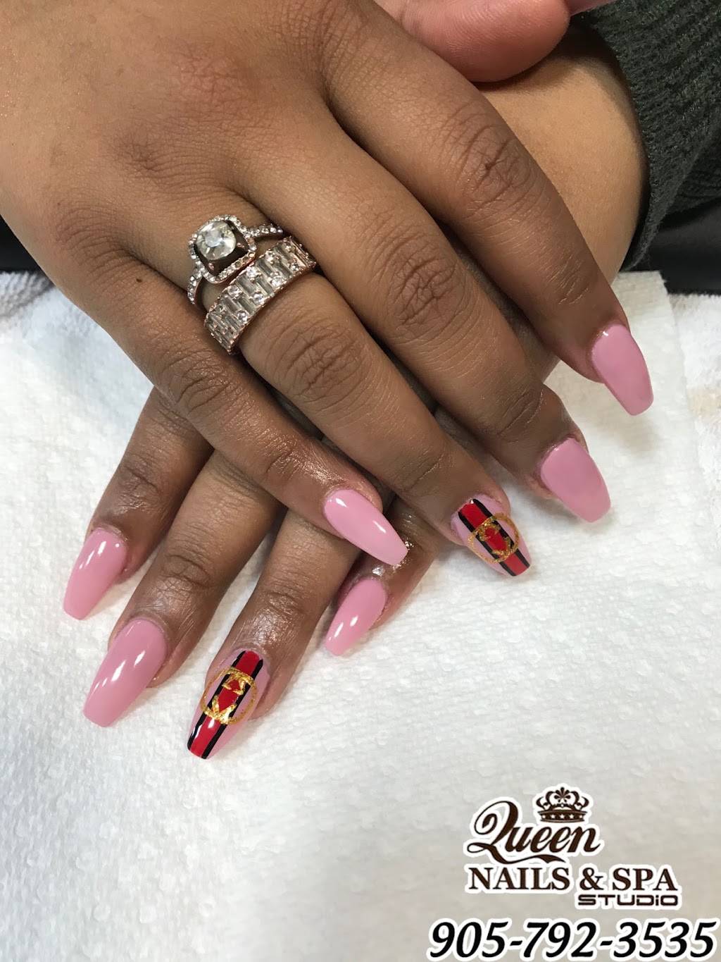 Queen Nails Spa | 2462 Queen St E, Brampton, ON L6S 5X9, Canada | Phone: (905) 792-3535