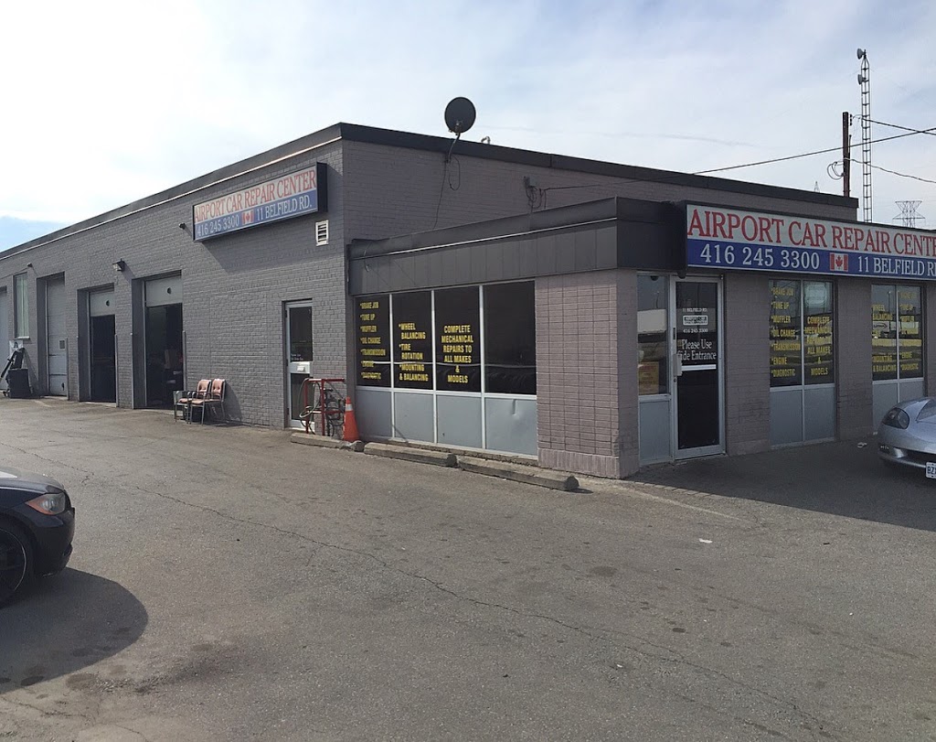 Airport Car Repair Centre | 11 Belfield Rd, Etobicoke, ON M9W 1E8, Canada | Phone: (416) 245-3300