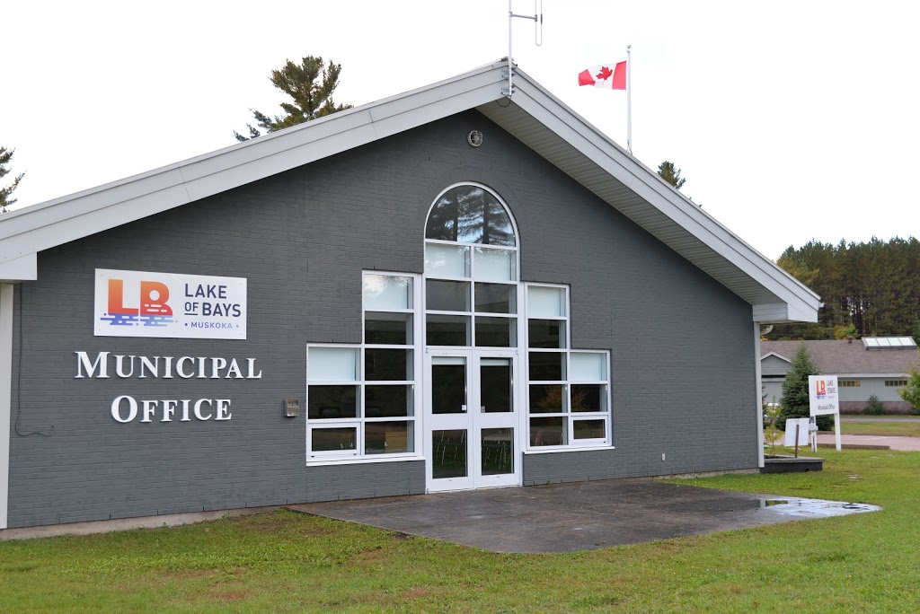 Township of Lake of Bays Municipal Office | 1012 Dwight Beach Rd, Dwight, ON P0A 1H0, Canada | Phone: (705) 635-2272