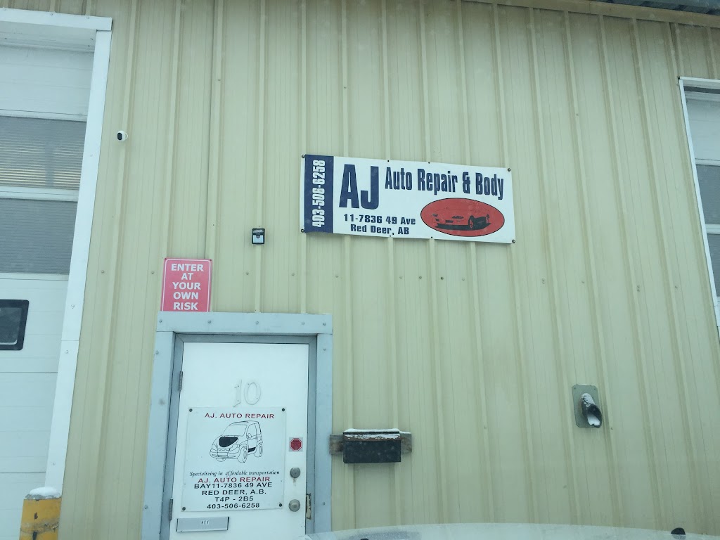 AJ Auto Body and Repir | Bay 11, 7836 49 Ave, Red Deer, AB T4P 2B5, Canada | Phone: (403) 506-6258