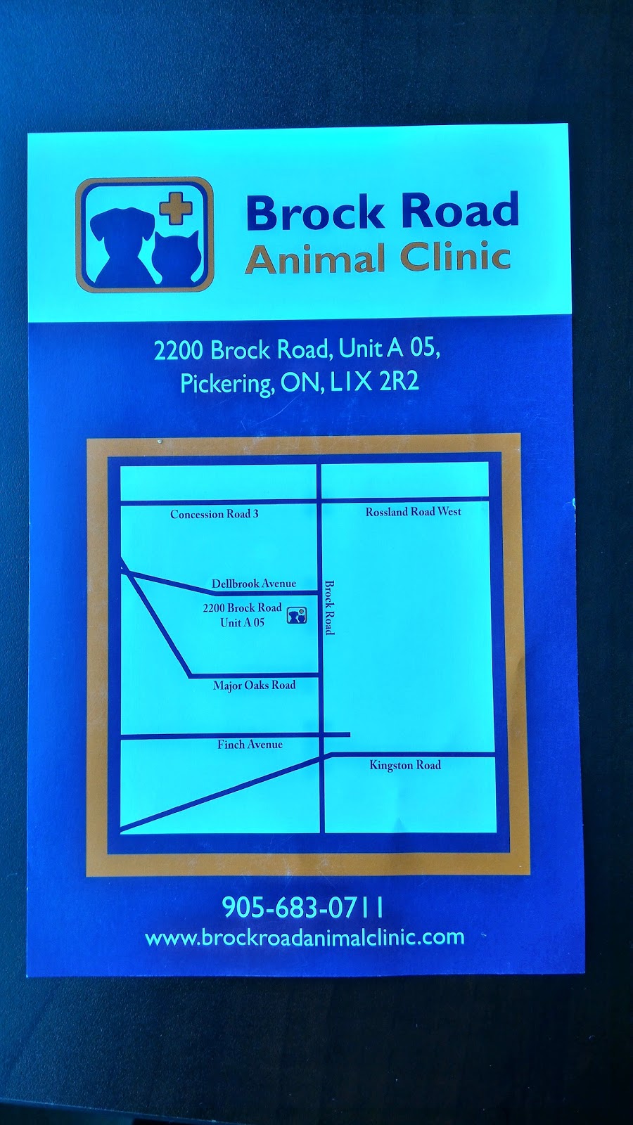 Brock Road Animal Clinic | 2200 Brock Rd, Pickering, ON L1X 2R2, Canada | Phone: (905) 683-0711