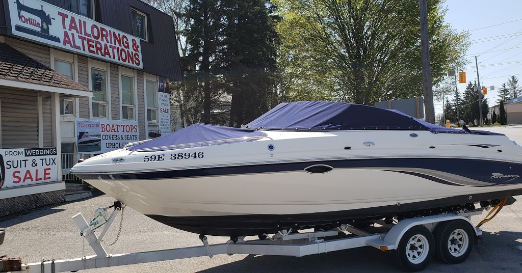 Boat Tops Covers & Seats Upholstery | 474 West Street N Unit 1, Orillia, ON L3V 5E8, Canada | Phone: (705) 323-3010