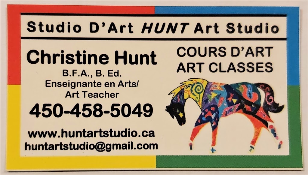 Studio DArt Hunt Art Studio | 3 Chem. Murphy, Vaudreuil-Dorion, QC J7V 8P2, Canada | Phone: (450) 458-5049