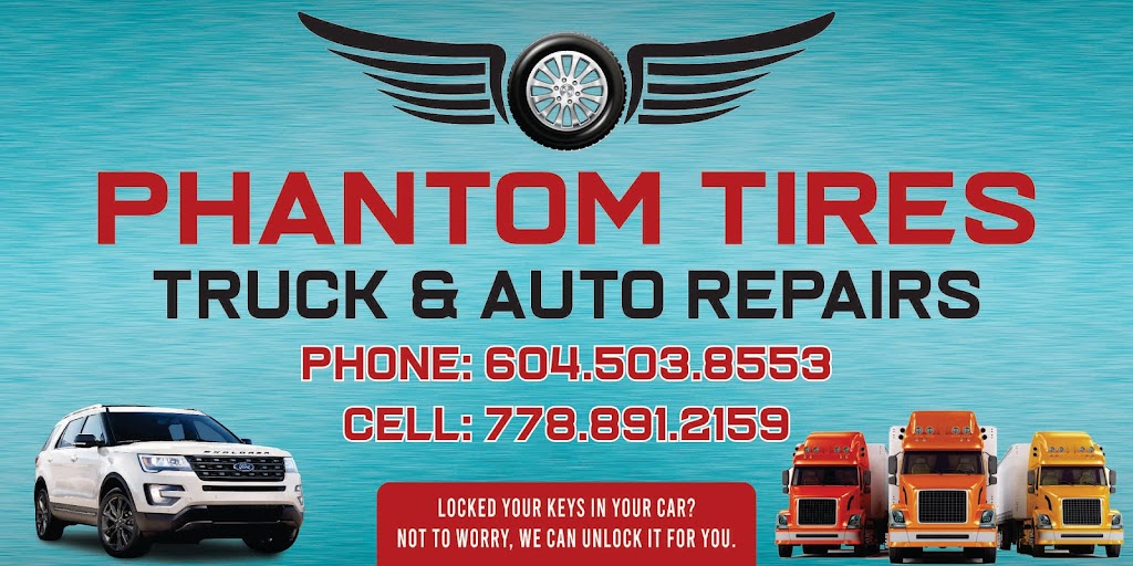 Phantom Tires & Repair | 12885 86 Ave, Surrey, BC V3W 0K8, Canada | Phone: (778) 891-2159