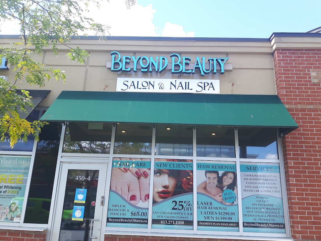 Beyond Beauty | 450 Kanata Ave. #4, Kanata, ON K2T 1K5, Canada | Phone: (613) 271-1008