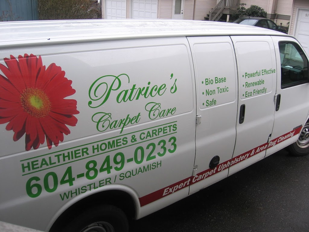 Patrices Carpet Care | 41449 Government Rd, Squamish, BC V8B 0G4, Canada | Phone: (604) 849-0233