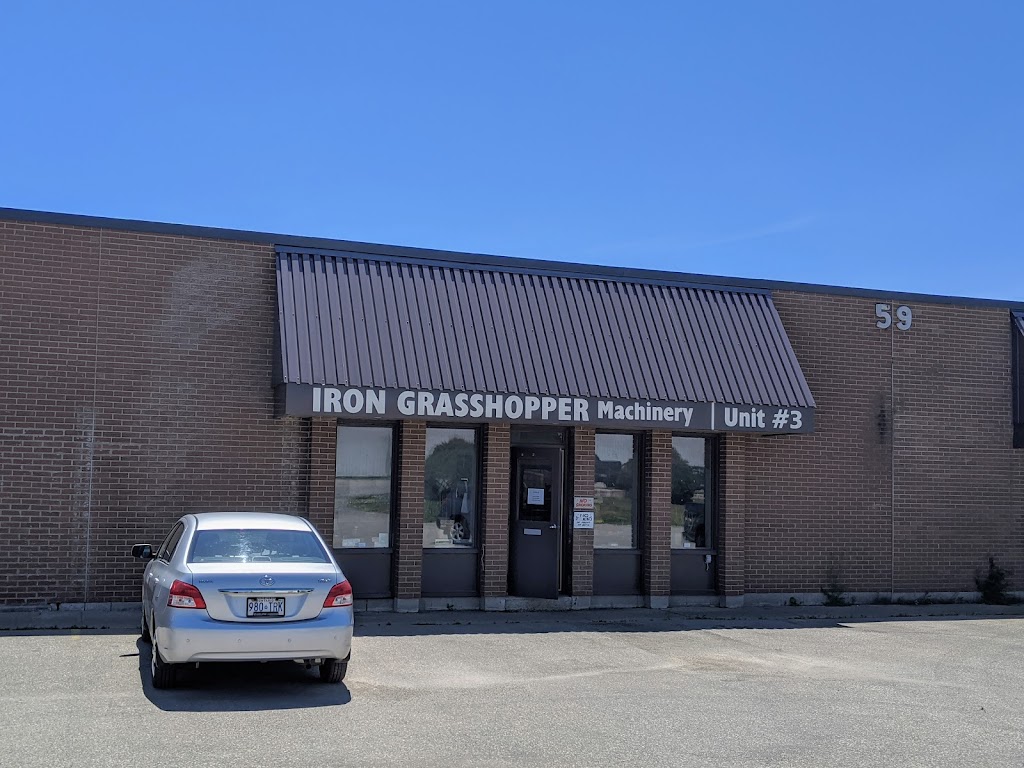 Iron Grasshopper Machinery | 3-59 Suburban Ave # 3, Guelph, ON N1E 6B4, Canada | Phone: (519) 837-2291