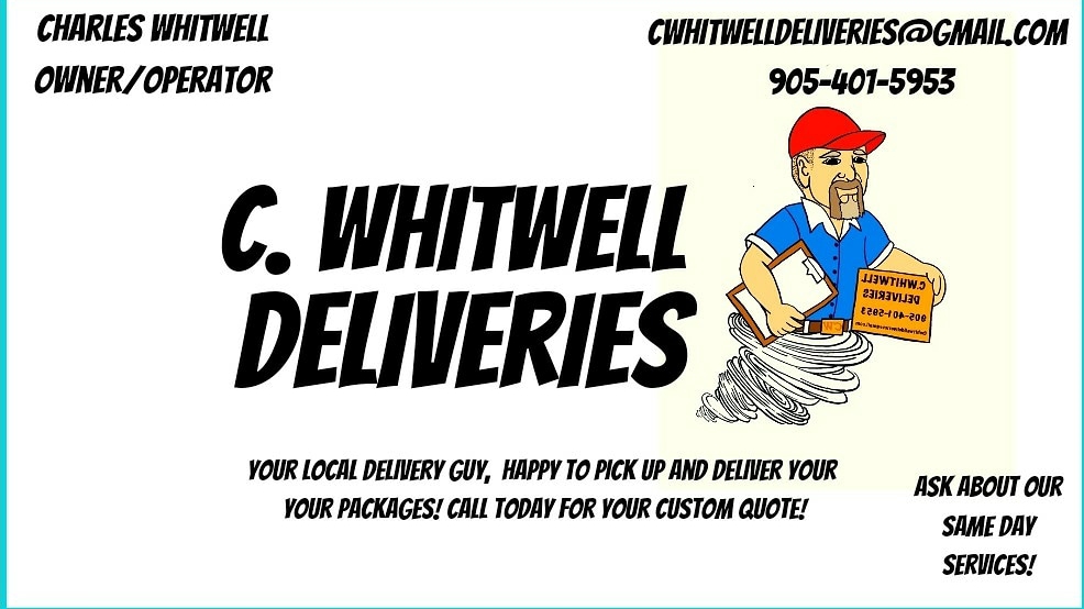 C.Whitwell Deliveries | 79 Joseph St, Fort Erie, ON L2A 5J6, Canada | Phone: (905) 401-5953