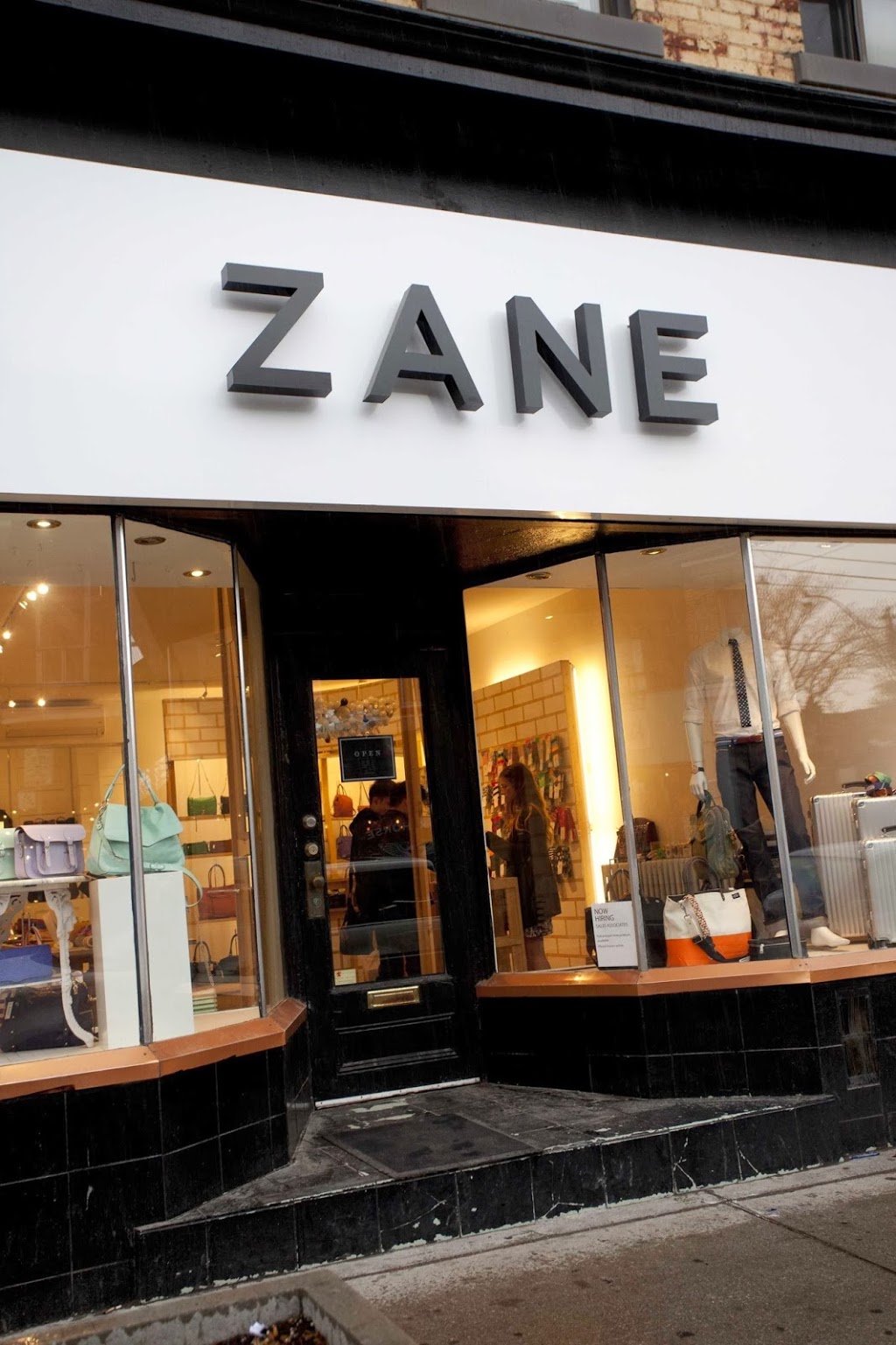 ZANE | 753 Queen St W, Toronto, ON M6J 1G1, Canada | Phone: (647) 352-9263