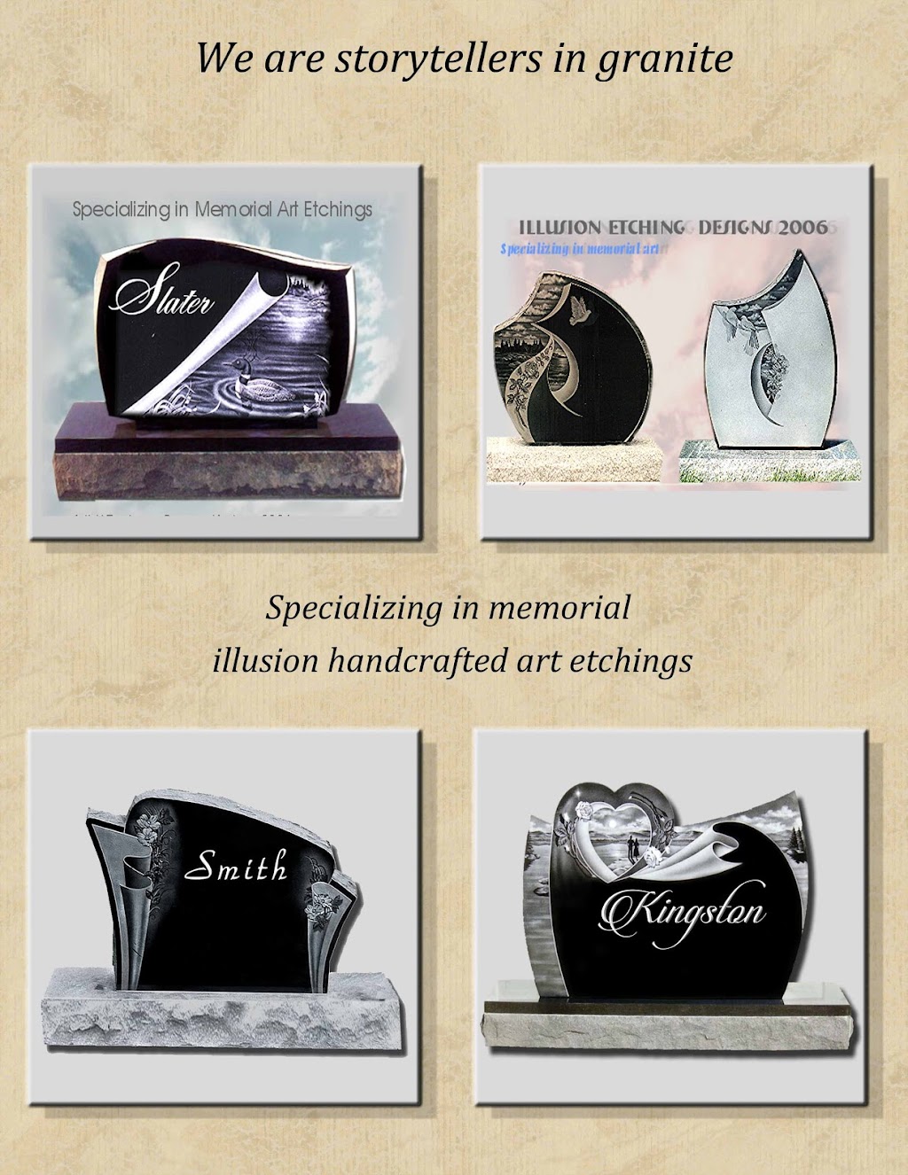 Cherish Monuments & Urns | 730 Front Rd unit 11, Kingston, ON K7M 6P7, Canada | Phone: (613) 766-0696