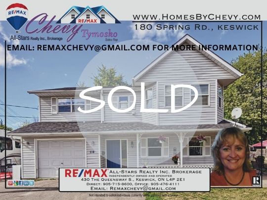 Keswick Real Estate RE/MAX ALL-STARS Realty Inc. Brokerage CHEVY | 430 The Queensway S, Keswick, ON L4P 2E1, Canada | Phone: (905) 715-8600