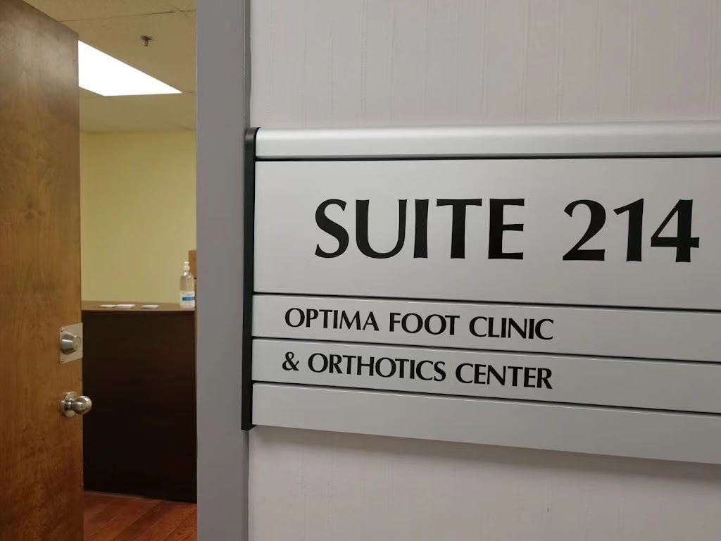 Optima Foot Clinic and Orthotics Center | 9019 Bayview Ave Unit 214, Richmond Hill, ON L4B 3M6, Canada | Phone: (647) 394-6008