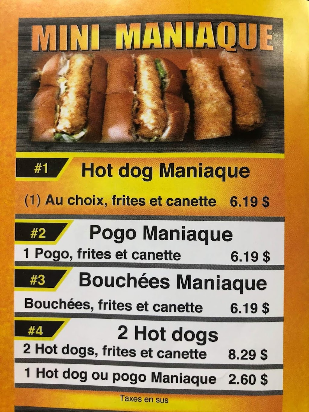 Poulet Frit Maniaque | 435 Mnt de la Source, Cantley, QC J8V 3B5, Canada | Phone: (819) 607-0578