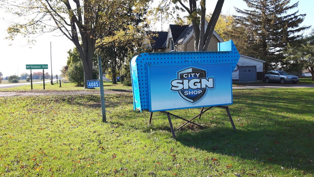 City Sign Shop | 4085 Westchester Bourne, Belmont, ON N0L 1B0, Canada | Phone: (519) 644-2102