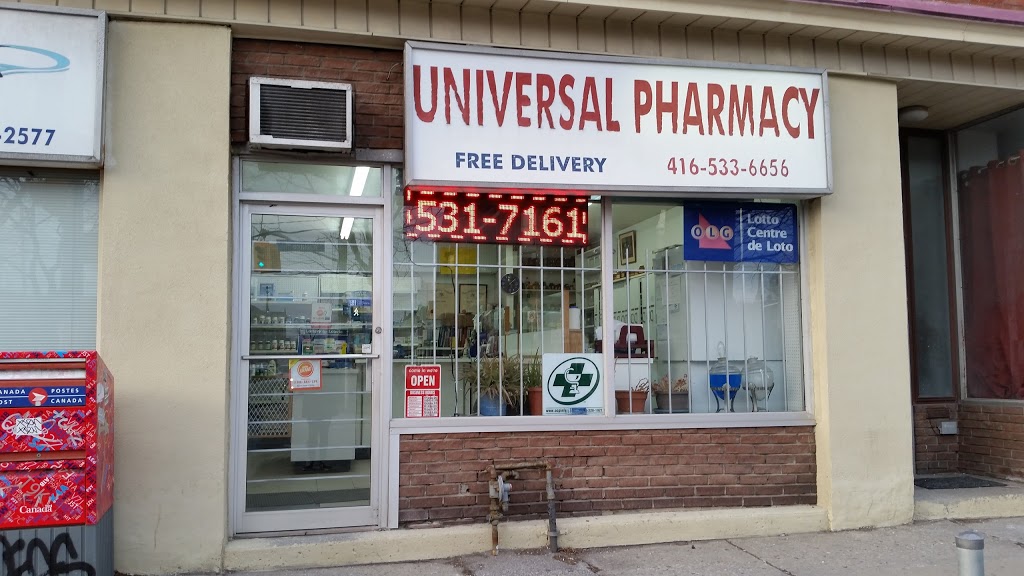 Universal Pharmacy | 819 Lansdowne Ave, Toronto, ON M6H 3Z2, Canada | Phone: (416) 533-6656