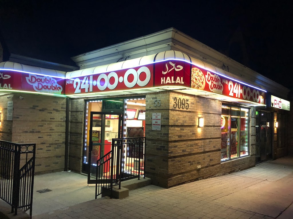 Double Double Pizza and Chicken | 3095 Hurontario St, Mississauga, ON L5B 1N7, Canada | Phone: (905) 276-0622