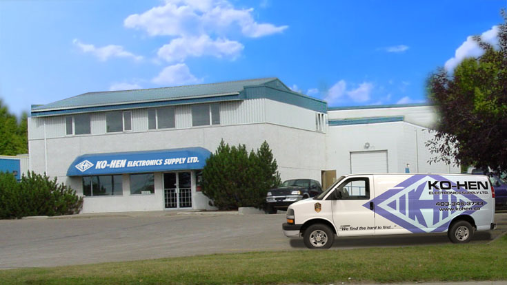 Ko-Hen Electronics Supply Ltd | 6022 67a St, Red Deer, AB T4P 3E8, Canada | Phone: (403) 346-3733