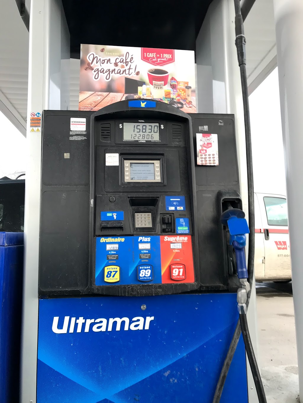 Ultramar | 360 Rue Cherrier, LÎle-Bizard, QC H9C 1V2, Canada | Phone: (514) 626-9106