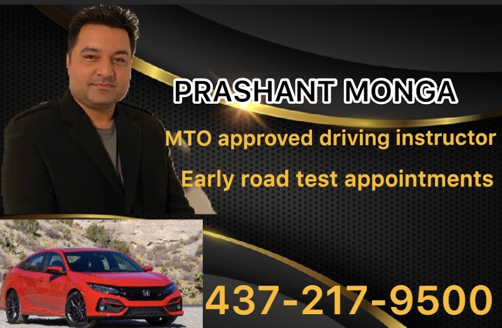 Prashant Monga Driving Classes | 121 Creditstone Rd, Brampton, ON L6Y 4G1, Canada | Phone: (437) 217-9500