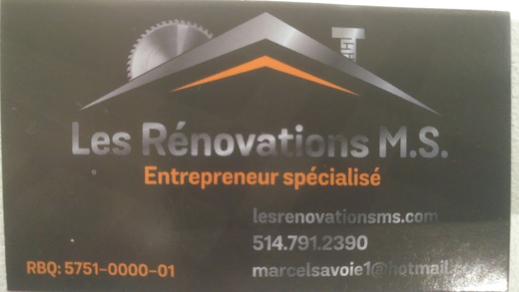 Les rénovations ms | 1859 Rue Lison, Sainte-Julienne, QC J0K 2T0, Canada | Phone: (514) 791-2390