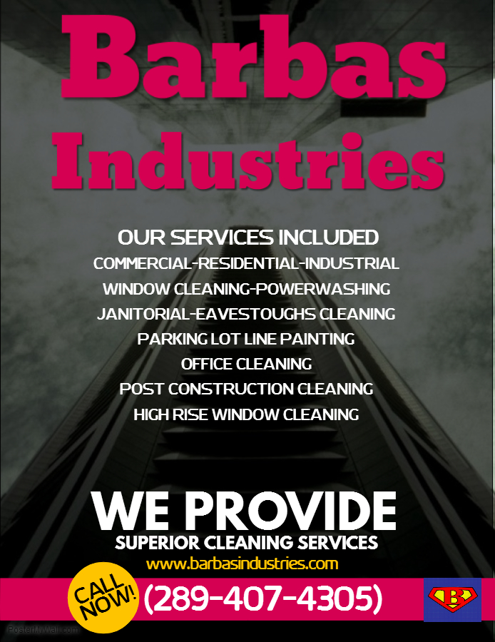 Barbas Industries | 9 Gormley Crescent, St. Catharines, ON L2M 5Y3, Canada | Phone: (289) 407-4305