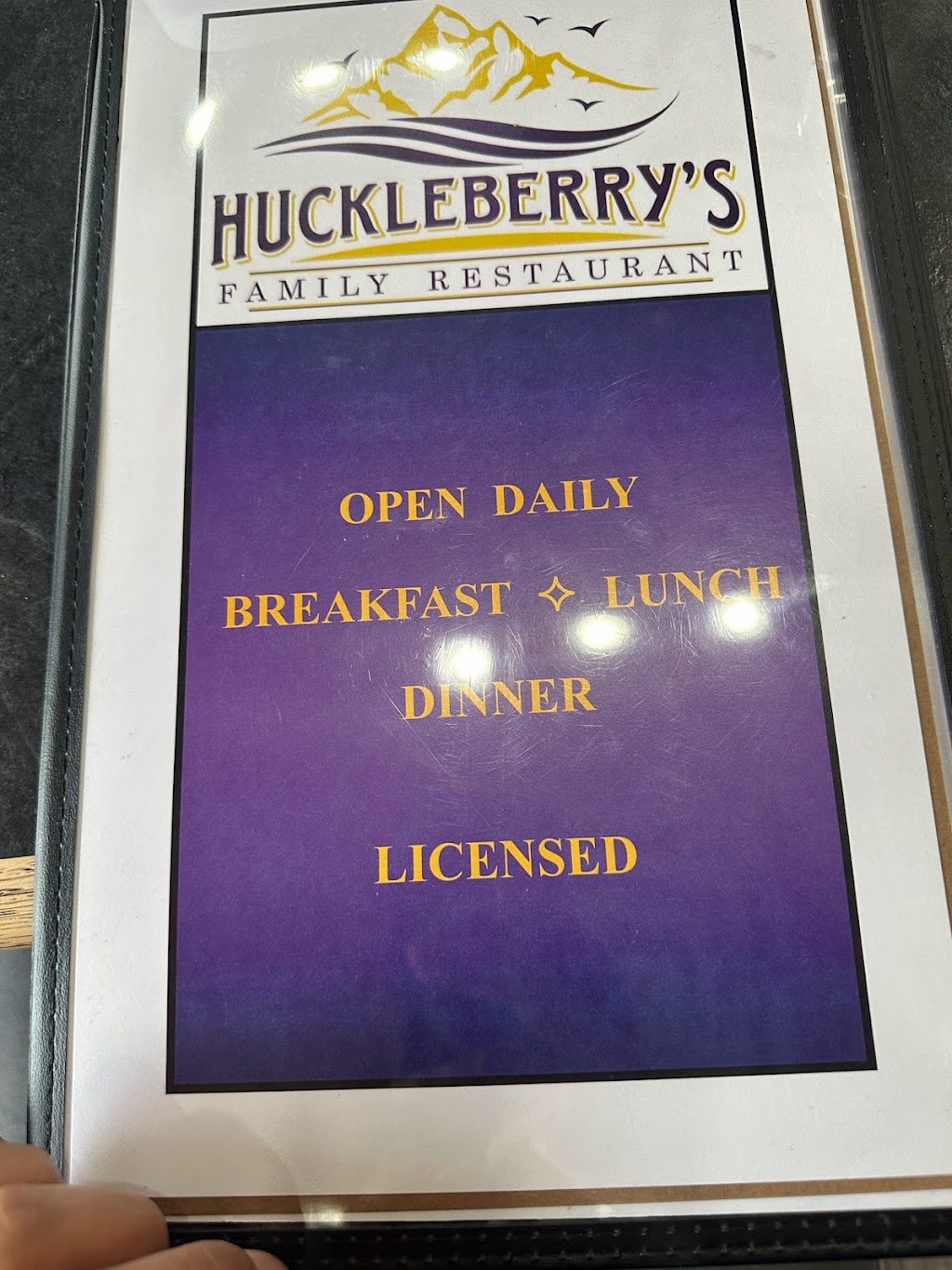 Huckleberrys Family Restaurant | 205 Laurier St, Invermere, BC V0A 1K7, Canada | Phone: (250) 342-3800