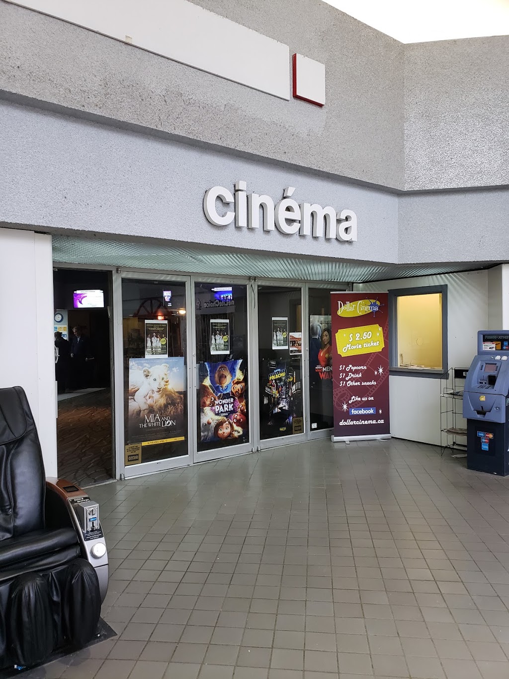 Dollar Cinema | 6900 Boulevard Décarie #203, Côte Saint-Luc, QC H3X 2T8, Canada | Phone: (514) 739-0536