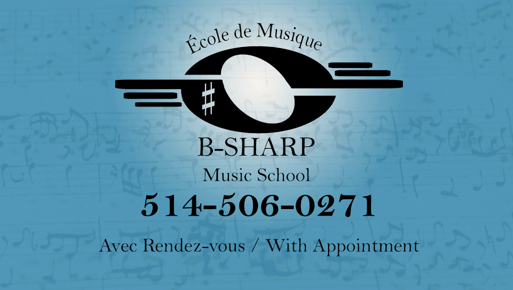 École de Musique B-SHARP | 17280 Rue Antoine-Faucon, Pierrefonds, QC H9J 3S8, Canada | Phone: (514) 506-0271