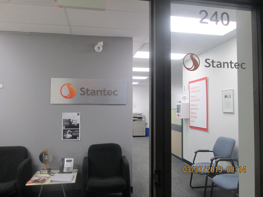 Stantec | 240 - 1984 5e Rue, Saint-Romuald, QC G6W 5M6, Canada | Phone: (418) 839-6034