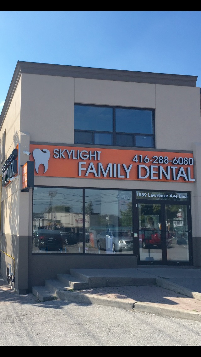 Skylight Family Dental | 1889 Lawrence Ave E, Scarborough, ON M1R 2Y3, Canada | Phone: (416) 288-6080