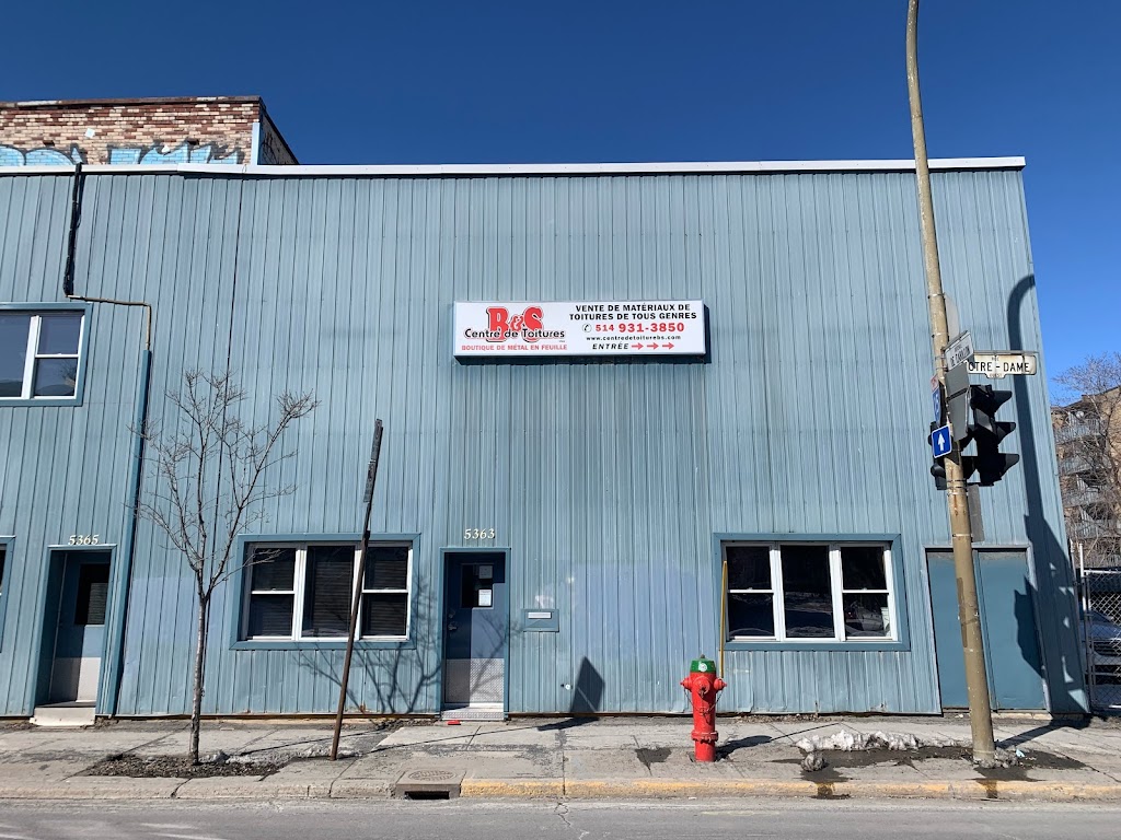 Centre de Toitures B&S Ltée | 5363 Rue Notre Dame O, Montréal, QC H4C 1T7, Canada | Phone: (514) 931-3850