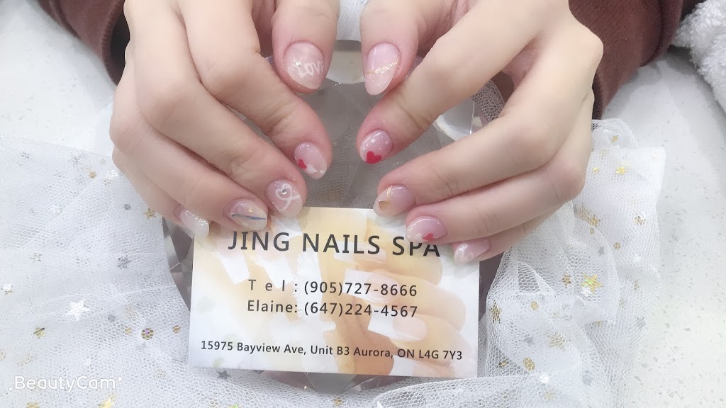 Jing Nails Spa | 15975 Bayview Ave Unit B3, Aurora, ON L4G 7Y3, Canada | Phone: (905) 727-8666