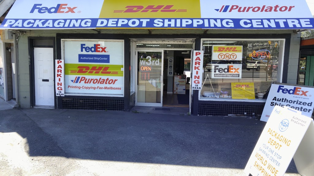 FedEx Purolator UPS DHL Authorized - Packaging Depot | 667 3rd St W, North Vancouver, BC V7M 1H1, Canada | Phone: (604) 990-4717