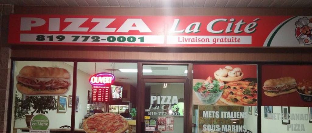 Pizza la Cite | 455 Boulevard Riel, Gatineau, QC J8Z 3P9, Canada | Phone: (819) 772-0001