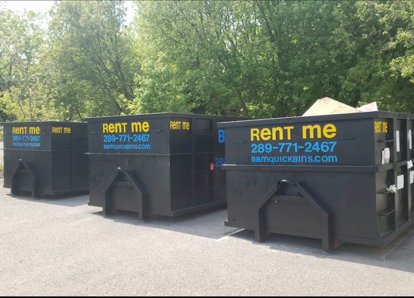 Bam Quick Bins | 461 William St, Cobourg, ON K9A 5G7, Canada | Phone: (289) 771-2467