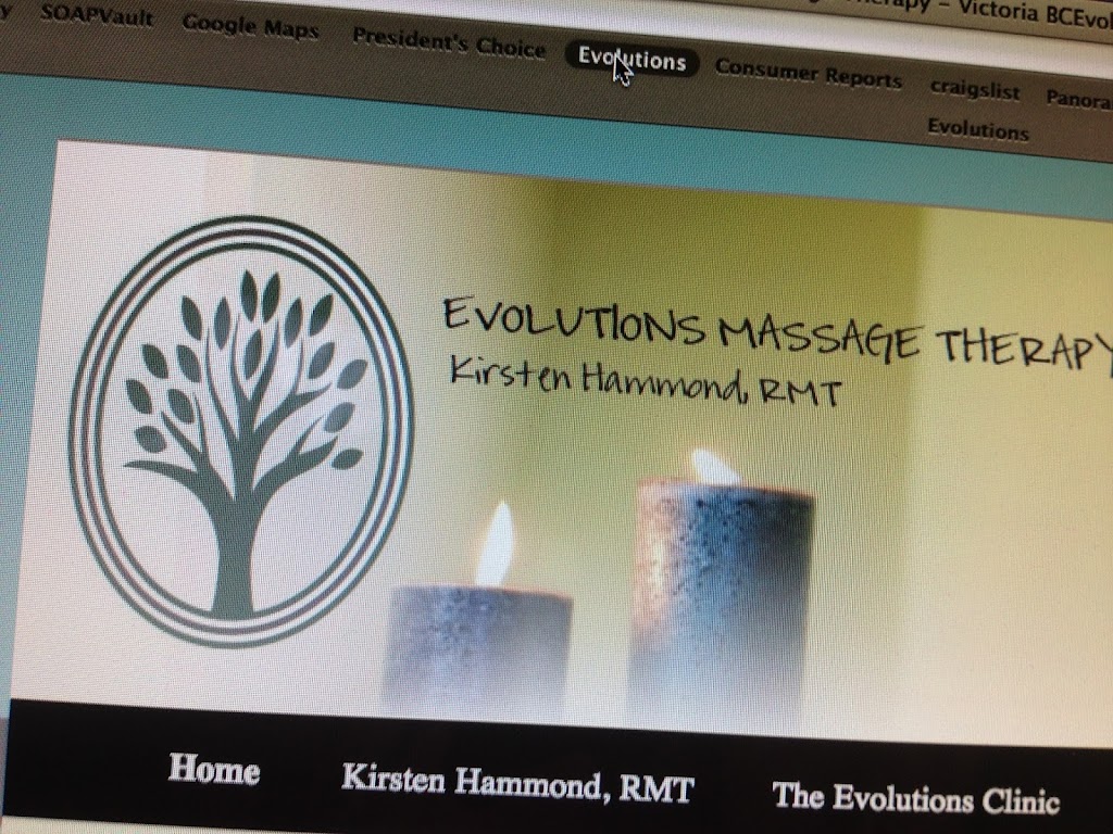 Evolutions Massage Therapy Clinic | 957 Verdier Ave, Brentwood Bay, BC V8M 1C1, Canada | Phone: (250) 213-1357