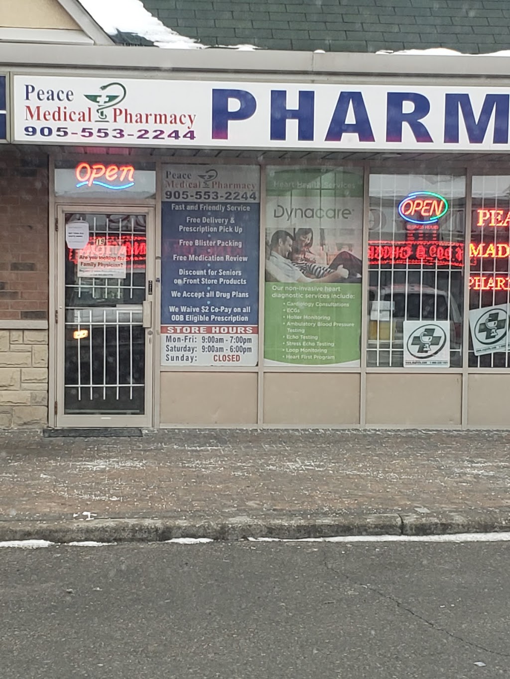 Peace Medical Pharmacy | 9699 Jane St Unit #19, Maple, ON L6A 0A4, Canada | Phone: (905) 553-2244